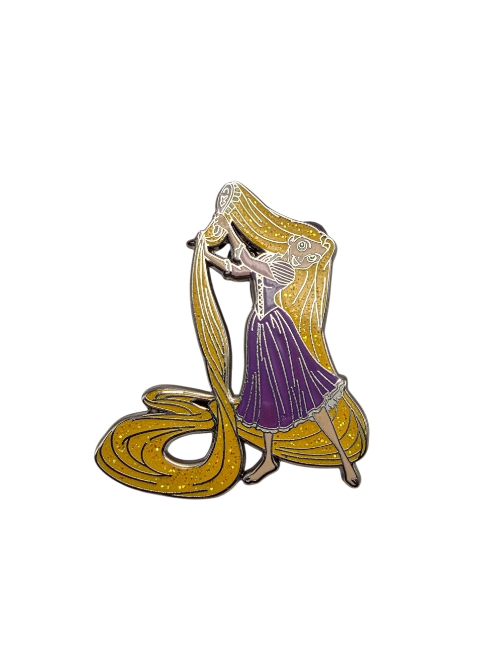Disney Pin 80608 Disney's Tangled Rapunzel Brushing Her Hair